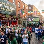 NFL weekend celebration in Dublin